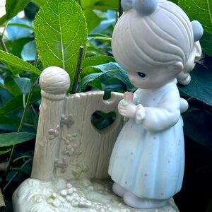 Enesco Precious Moments Collection "I Will Always Be Thinking of You" 90's